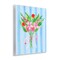 Stupell Industries Bright Springy Bouquet Stripes Wall Plaque, design by Nina Jacobs